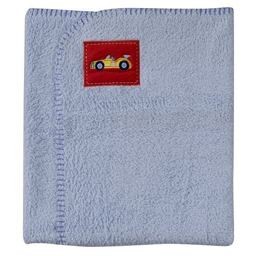 Little Bedding Little Movers Micro Balboa Blanket Royal
