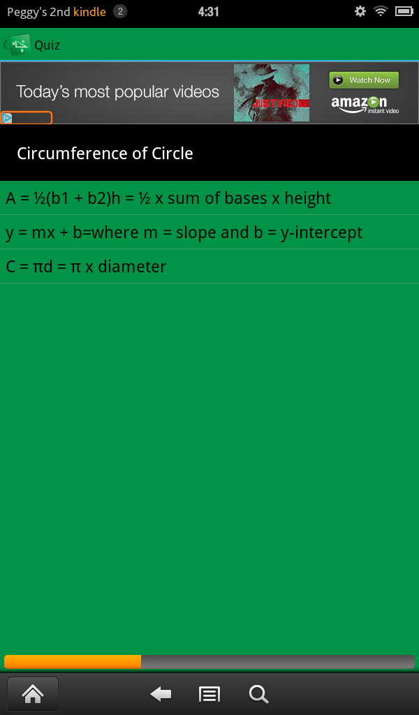 Geometry Formulas You Need to Know - App on Amazon Appstore