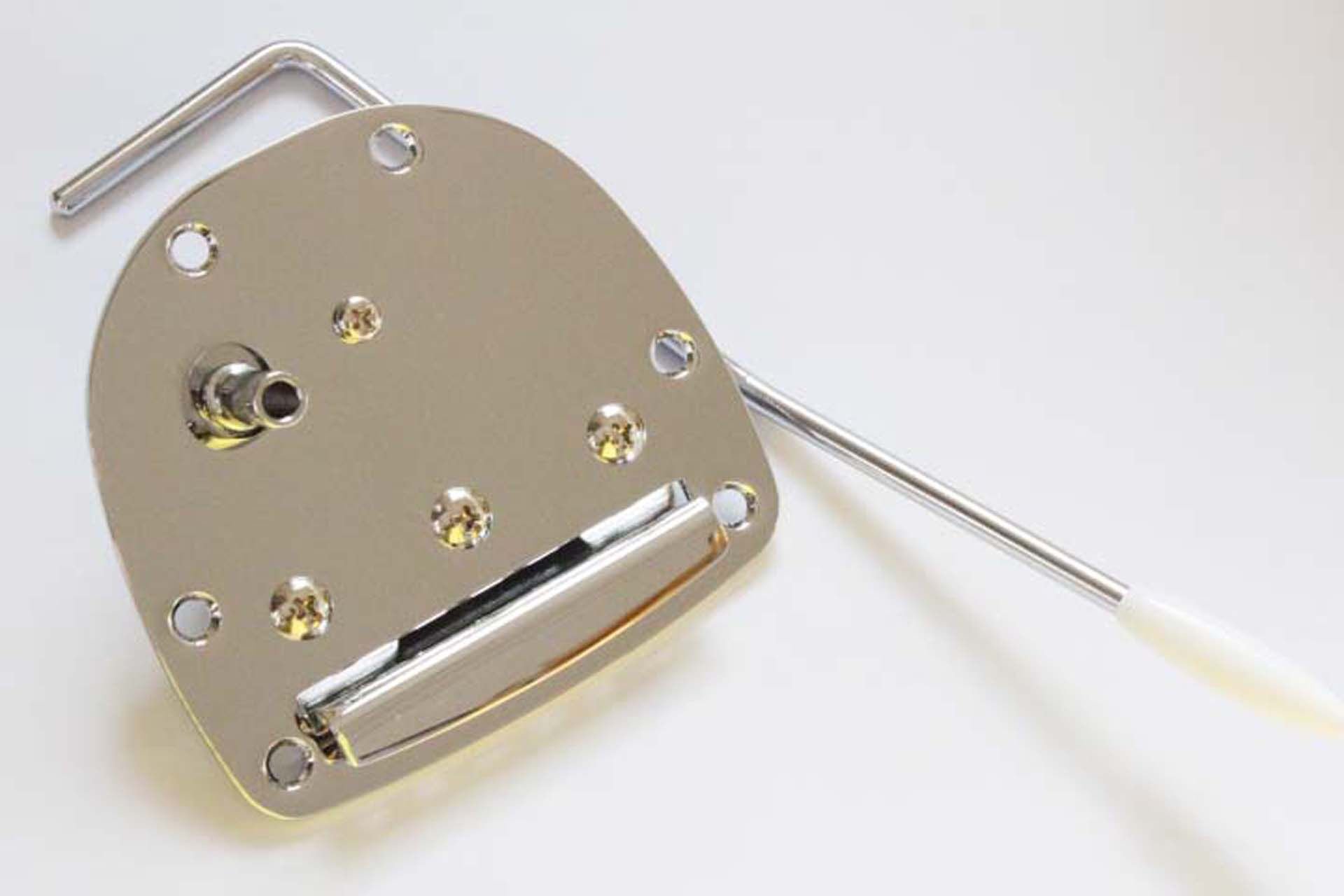 MUSOOJazzmaster Jaguar TREMOLO Tailpiece Bridge Guitar Vibrato & Whammy In Left Hand