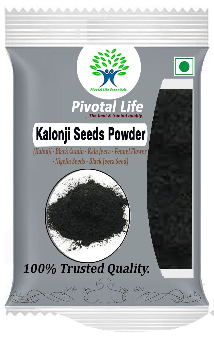 Pivotal Life Kalonji Seeds Powder, Black Cumin Powder - Kala Jeera - Fennel Flower - Nigella Seeds Powder, Kalongji Powder 50g (B0B4GNVY67) Amazon Price History, Amazon Price Tracker