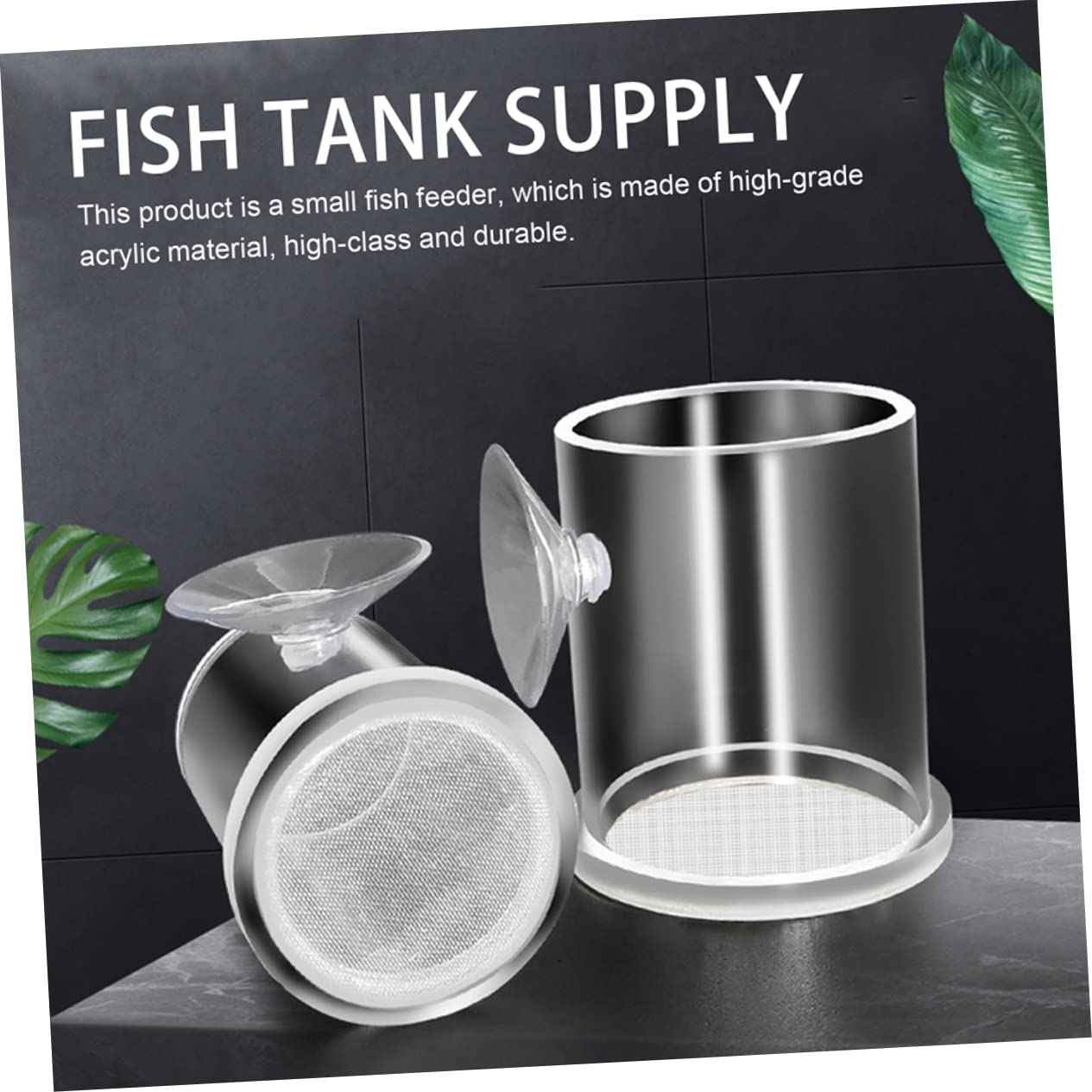 PRETYZOOM 5stücke -futterring Für Aquarien Mit Saugnapf Futterstation Für Fische Und Garnelen Installieren Langlebig Und Effizient Für Verschiedene Aquariengrößen Geeignet