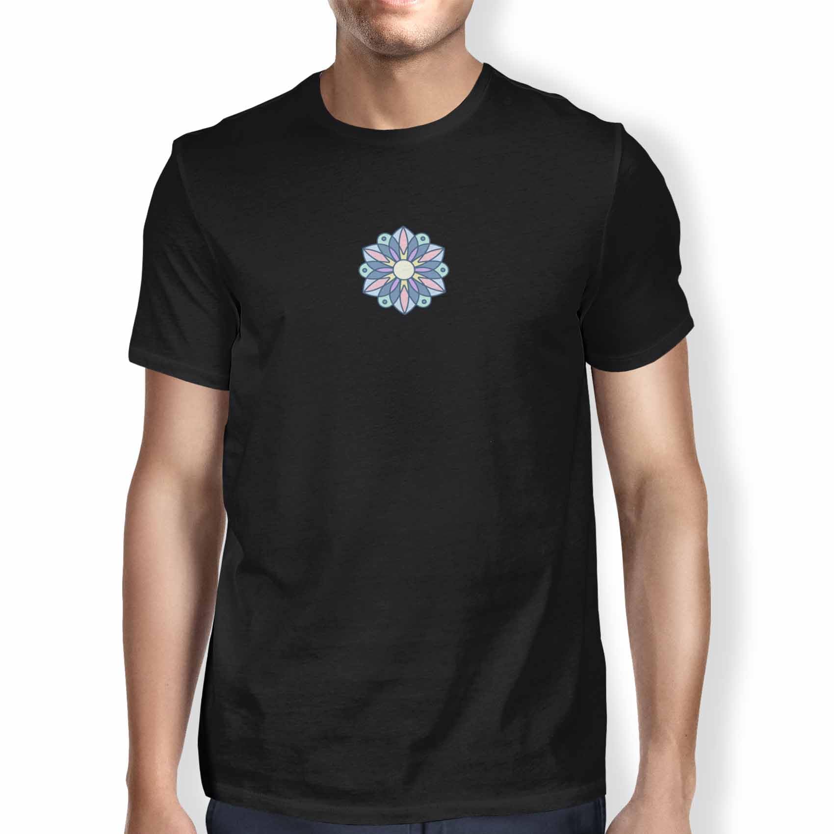 Green Fish Men's Fdmtsi-100126 T-Shirt, Black, M