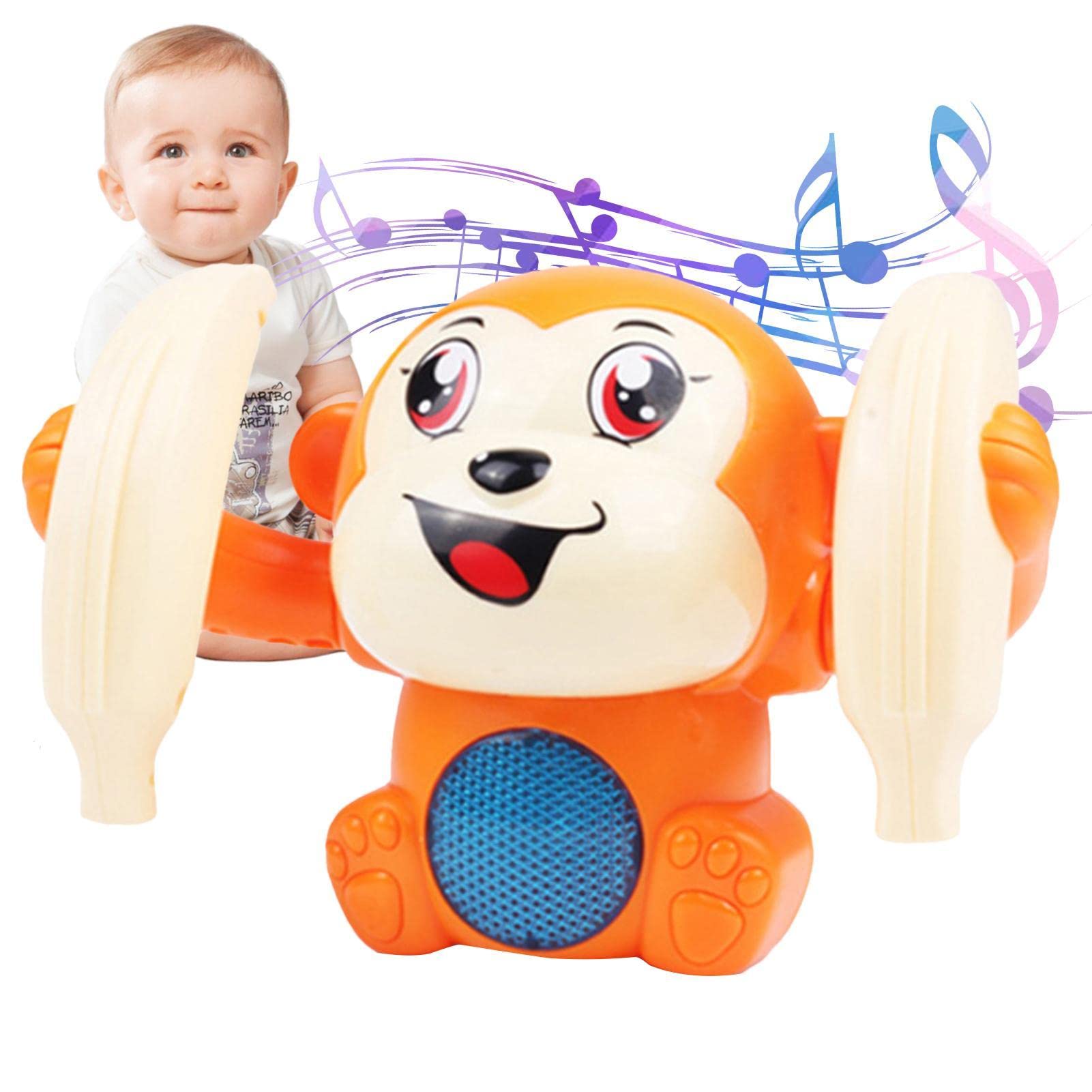 Amazon.co.jp: 電気猿のおもちゃ,光と音楽 音を感知するタンブリング Amazon.co.jp: 電気猿のおもちゃ,光と音楽 音を感知するタンブリング