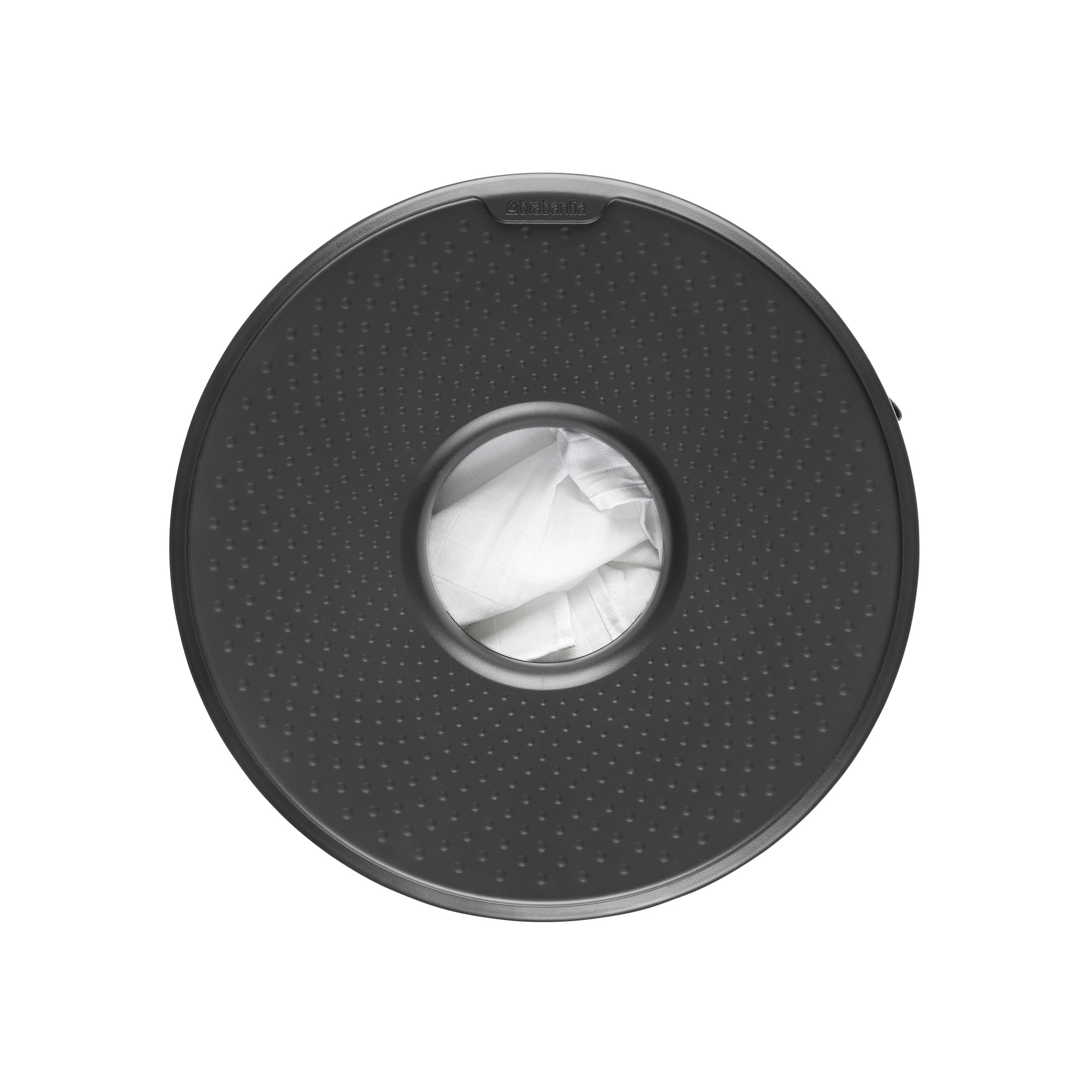 Brabantia Laundry Bin 60L, Plastic Lid, Matt Black