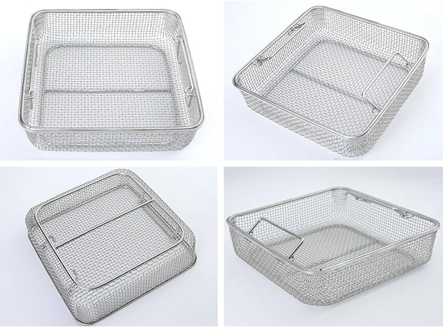 Produktbild von Medical 304 Edelstahl-Mesh-Korb, Instrumentenschale