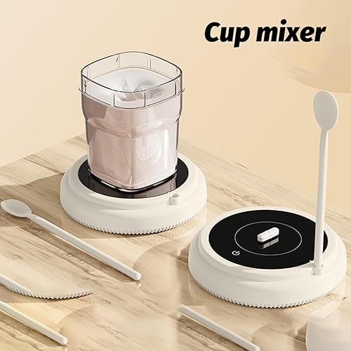 Miniatura 3 de Placa de agitación magnética - Mezclador agitador cilíndrico, dispositivo de agitación compacto alimentado por USB Capacidad de 101.4 fl oz,