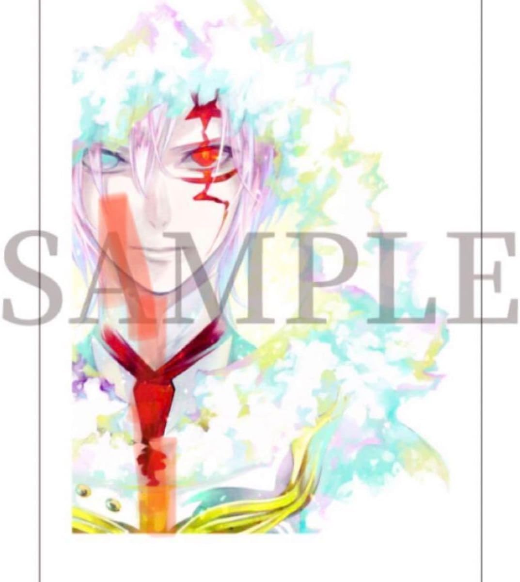 D.Gray-man原画展 複製原画⑨アレンウォーカー 星野先生直筆サイン入り