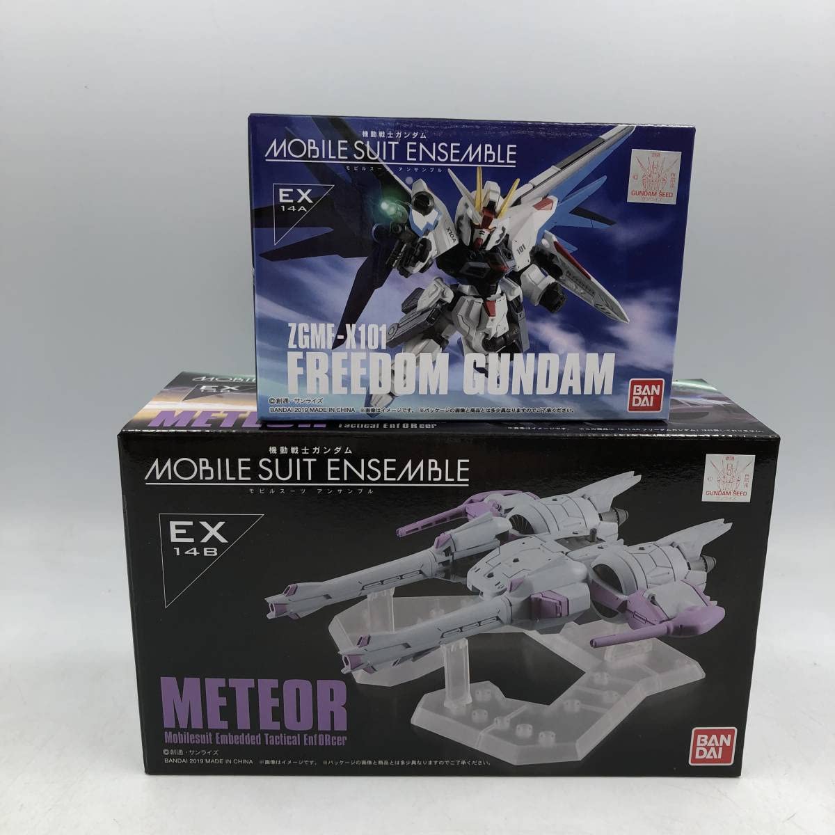 新品 未開封】モビルスーツアンサンブル SEED DESTINY セット-液晶