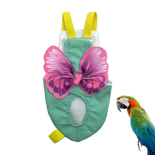 Bird Leash - Pañales suaves para pájaros, pantalones de para pájaros pequeños y medianos, periquitos, loros…