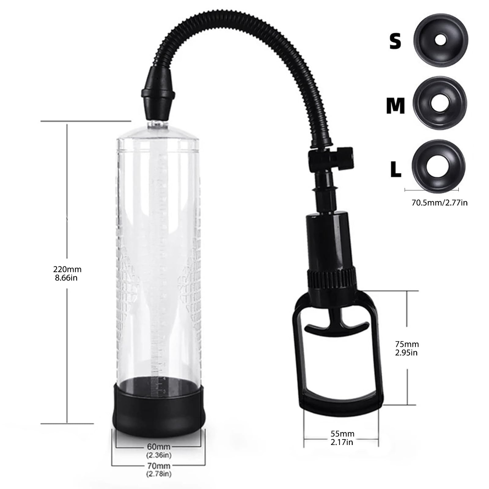 Bomba de pene BDSMJOY para hombres, bomba de pene con vagina, bombas de pene, bomba de pene, bomba de vacío para pene, bomba de vacío para hombres