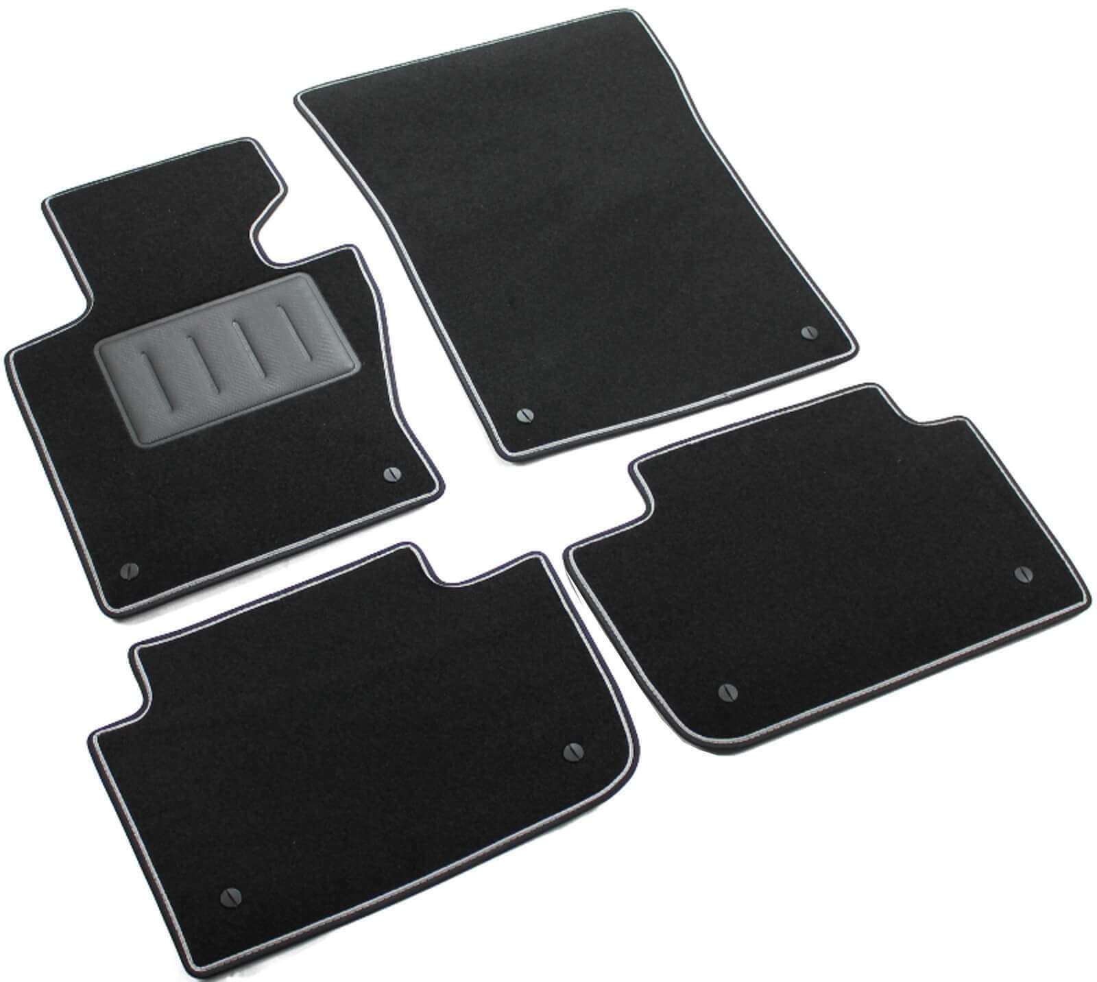 ilTappetoAuto by Fabbri3 - SPRINT00310 - Compatible avec Tapis de Voiture sur Mesure en Moquette Noire pour BMW X3