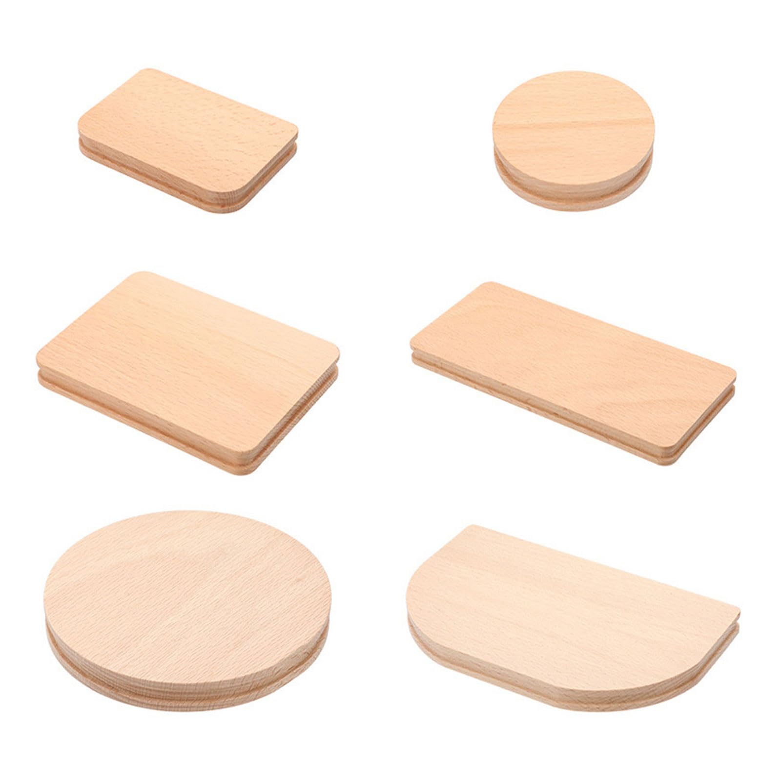 YROHGKPN 6Pieces Wood Zippers Alignment Set for Professional Sewing and Crafting Projects Wood Zippers Leveling Sewing Set