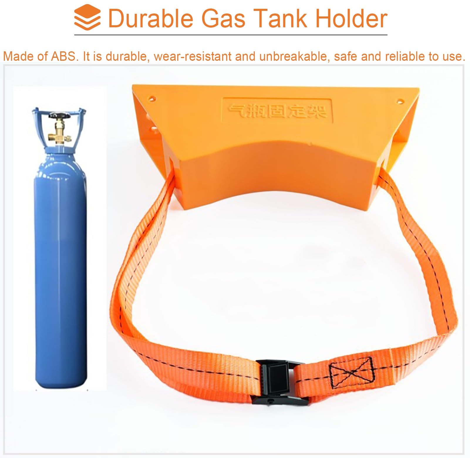 Soporte para Botella de Oxígeno 2 Piezas Equipo Organizador de Cilindros de Propano Ajustable, Dispositivo Portátil para Tanque de Gas de Almacenamiento de Oxígeno, Hospital Soporte para Botella de CO