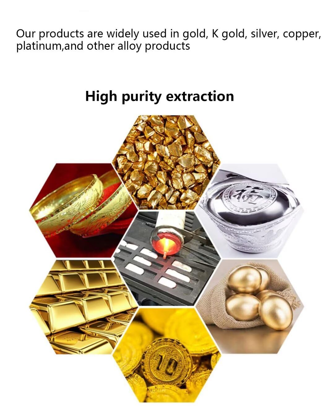 Molde para tanque de aceite de grafito de alta pureza de 250 g para fundición y refinación de metales