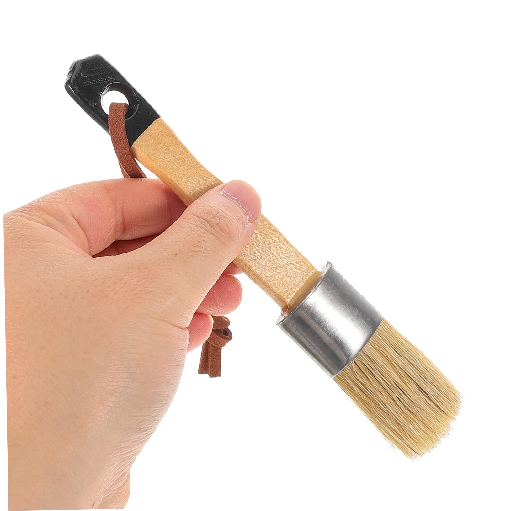 POPETPOP 2 Series Juego De Pinceles House Sloan Brushes Kit para Teñir Tizas para Interiores Manualidades Oscuras Pintura Mate Pincel para Muebles Pincel Redondo para 3 Piezas*2