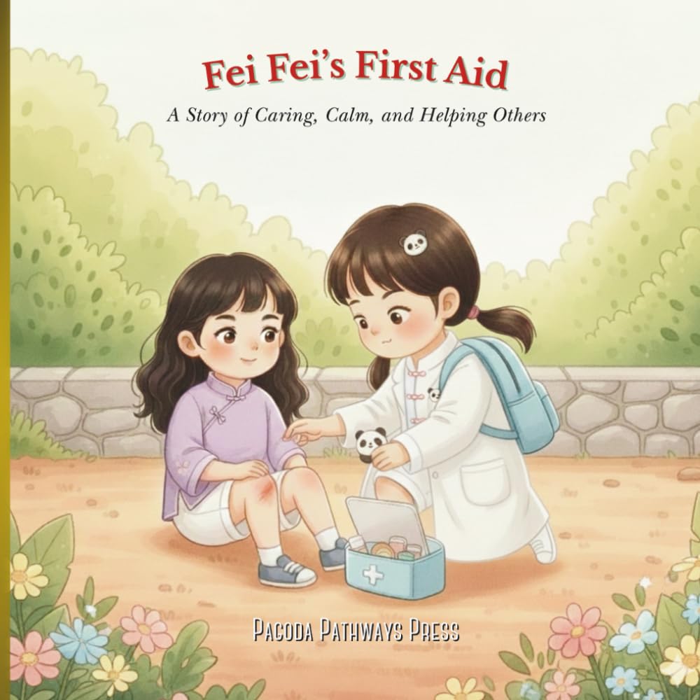 Fei Fei’s First Aid: An Inspirational Children’s Picture Book About Caring, Calm, and Helping Others (Little STEM Stories for Future Doctors)