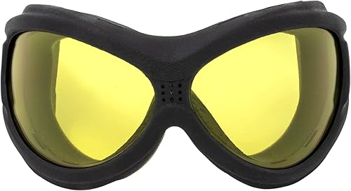 Miniatura 8 de Global Vision Big Ben Over The Glasses (OTG) - Gafas para motocicleta y cuatrimoto, color amarillo humo claro, paquete de 3 unidades