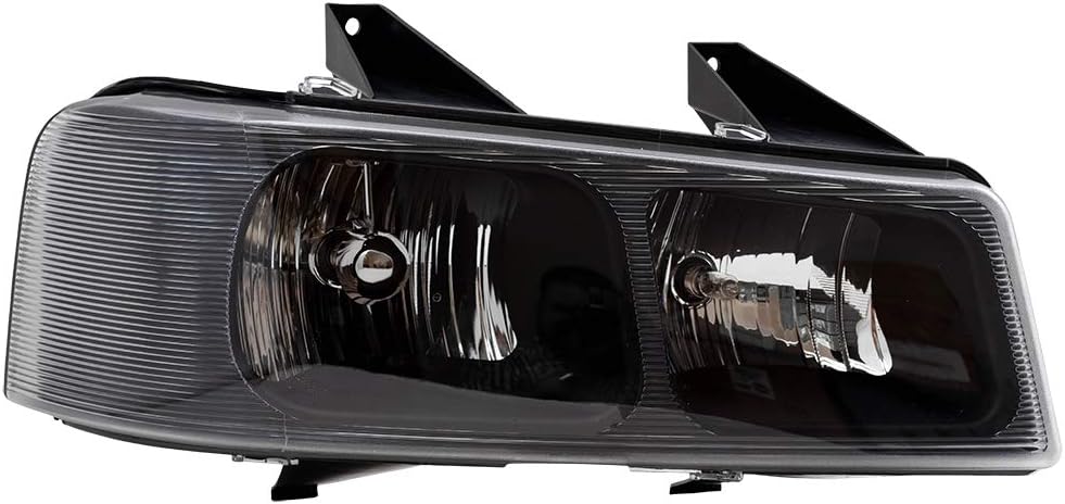 Brock Aftermarket Replacement Driver Left Passenger Right Halogen Composite Headlight Assembly Set Compatible With 15879432 15879433