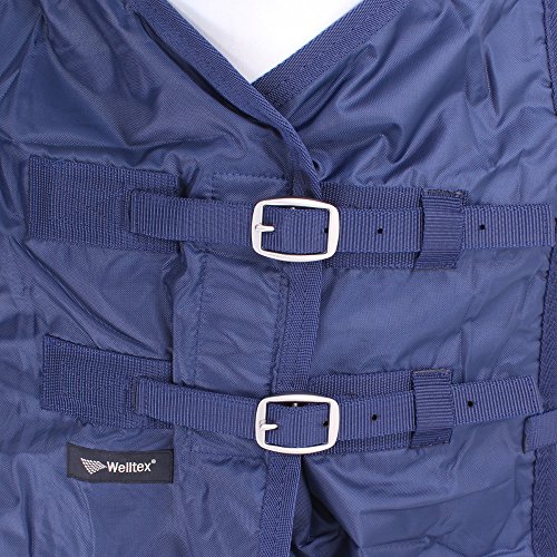 Image of Navy & Burgundy Horse Mesh by Back on Track