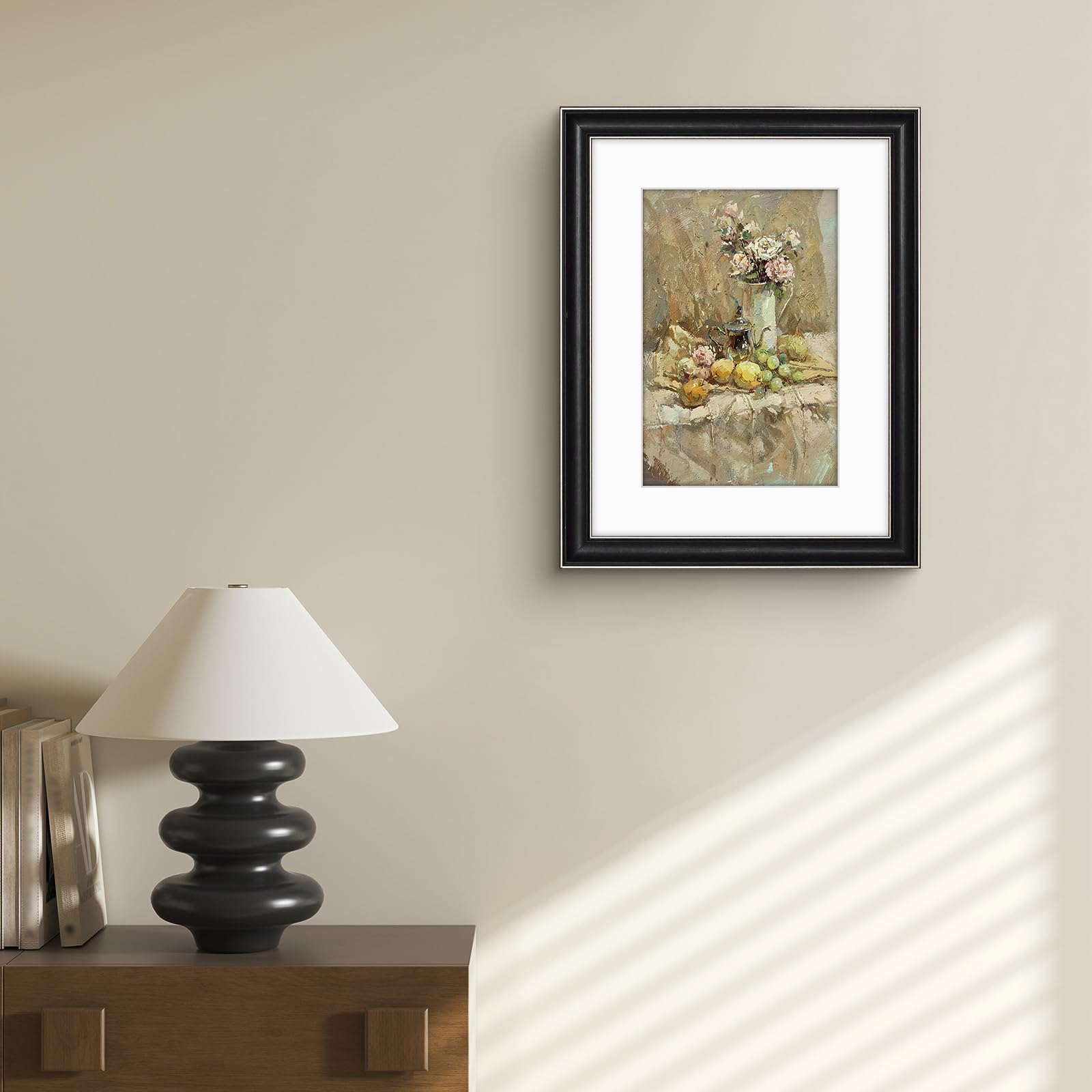 Amazon.co.jp: Golden State Art 12x16 シルバートリム ブラック