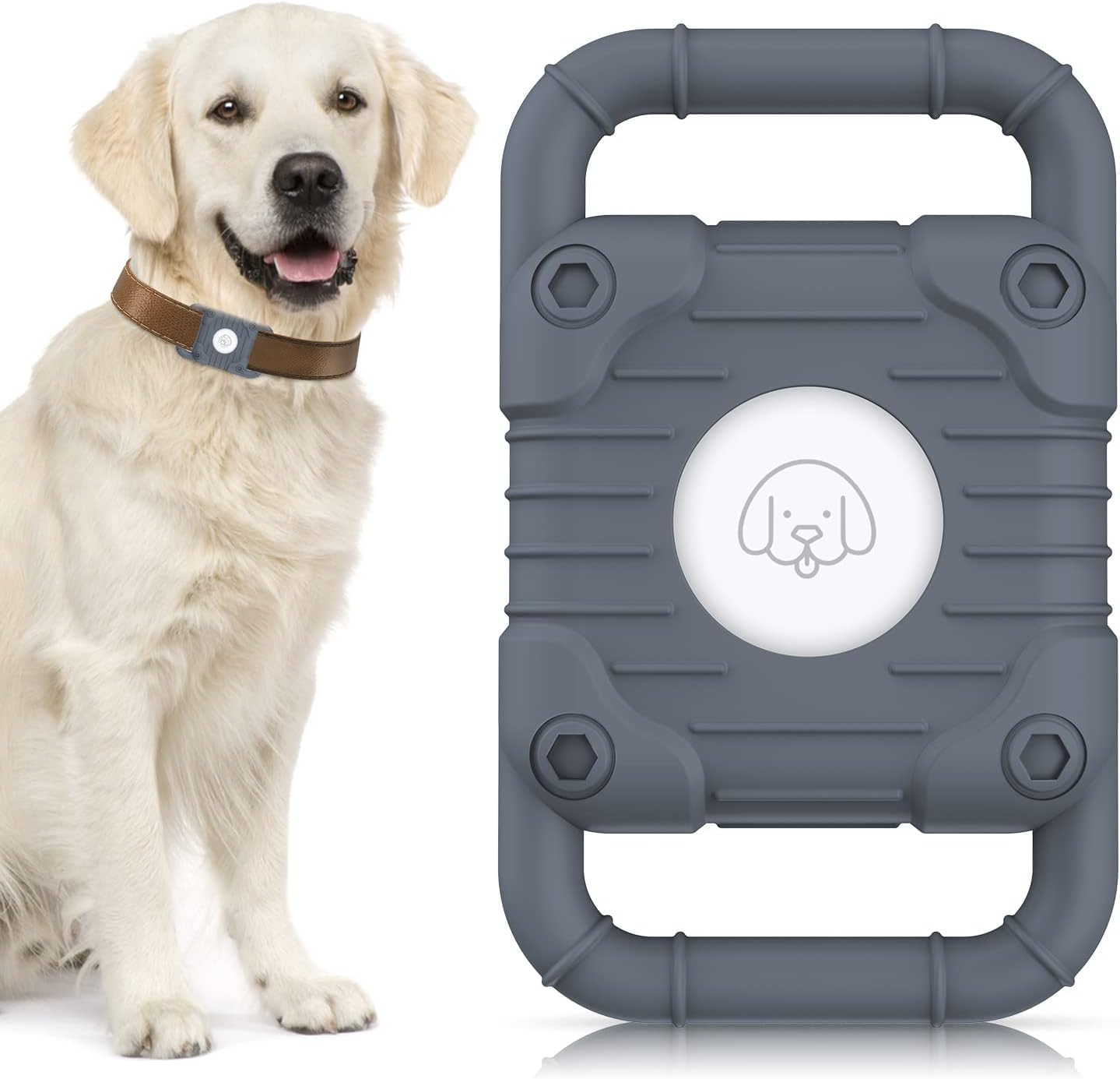 Airtag Dog Collar Holder,Waterproof Dog Collar Holder for