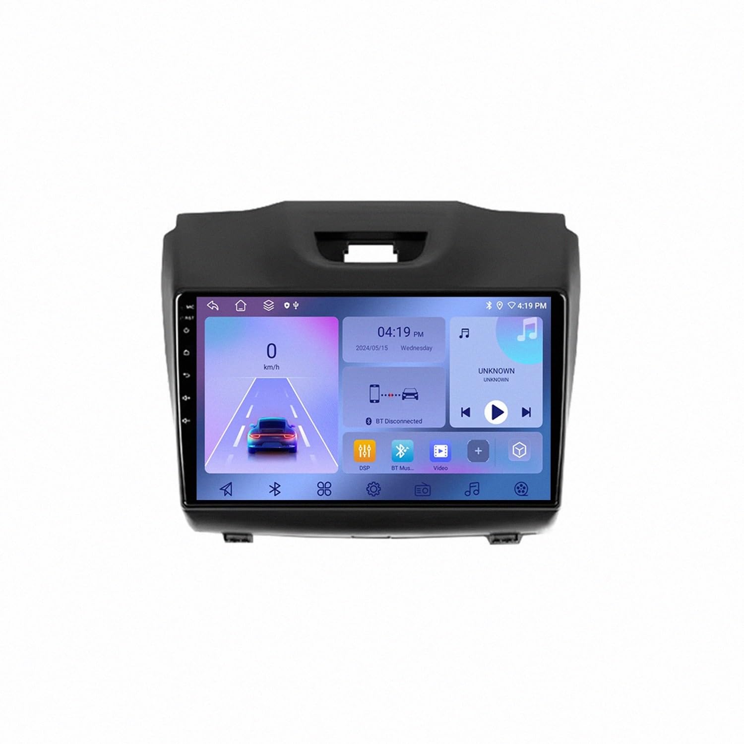 Autoradio Gps Navigation 2 Din per Isuzu DMAX D-MAX Chevrolet S10 2012-2018 Wireless Carplay Android Auto Stereo Auto Bluetooth Ips con Pantalla Táctil con Gps, 4 Nucleo 4G+64G
