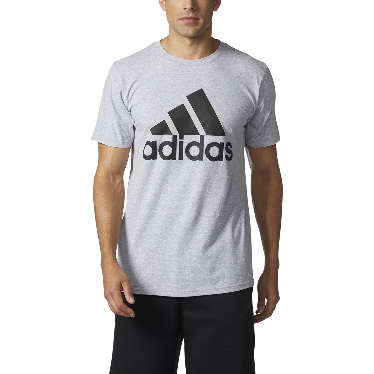 adidas men's badge of sport graphic tee