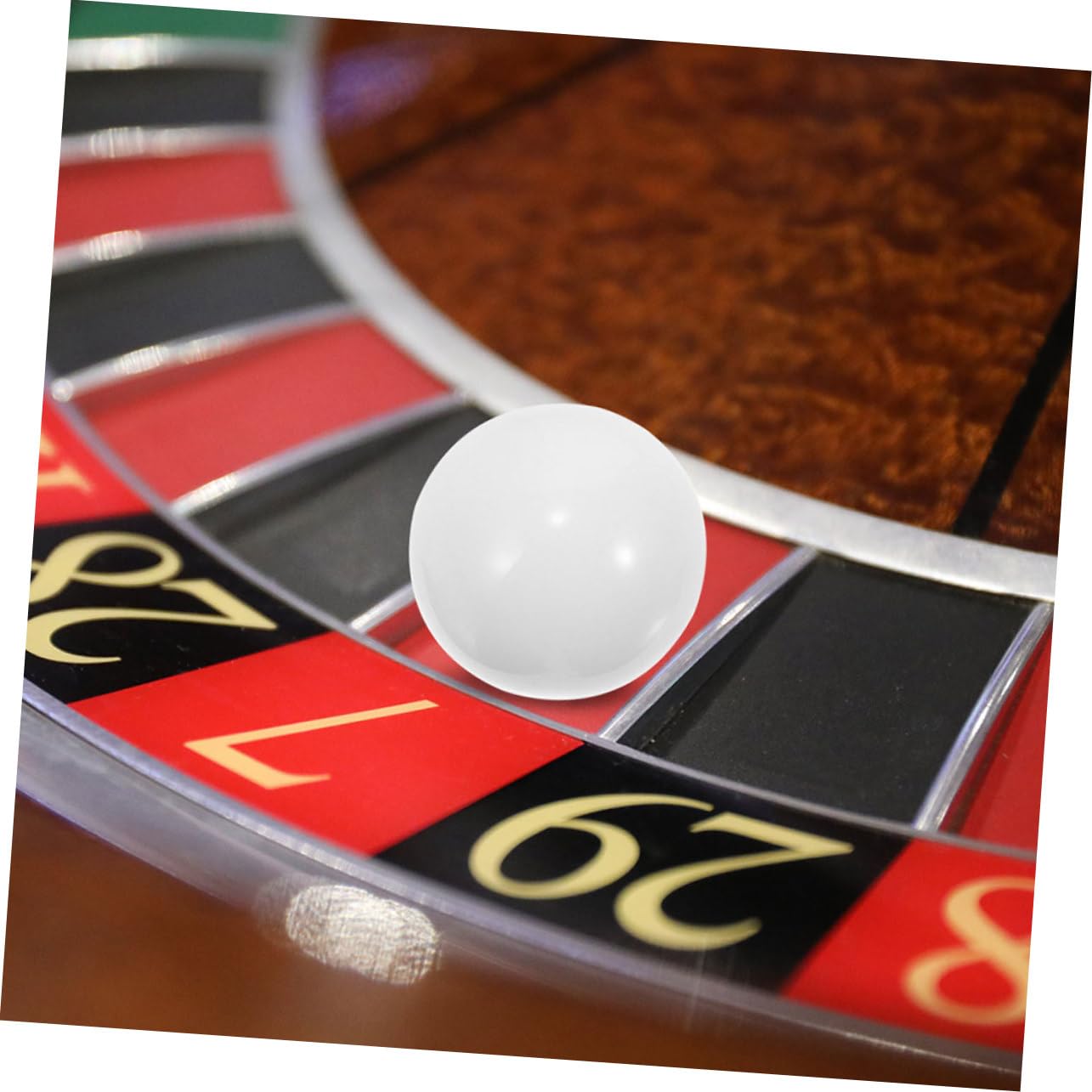 ERINGOGO Elegant Roulette Wheel Beads 3pcs Set for Roulette or Home Game Easy to Track