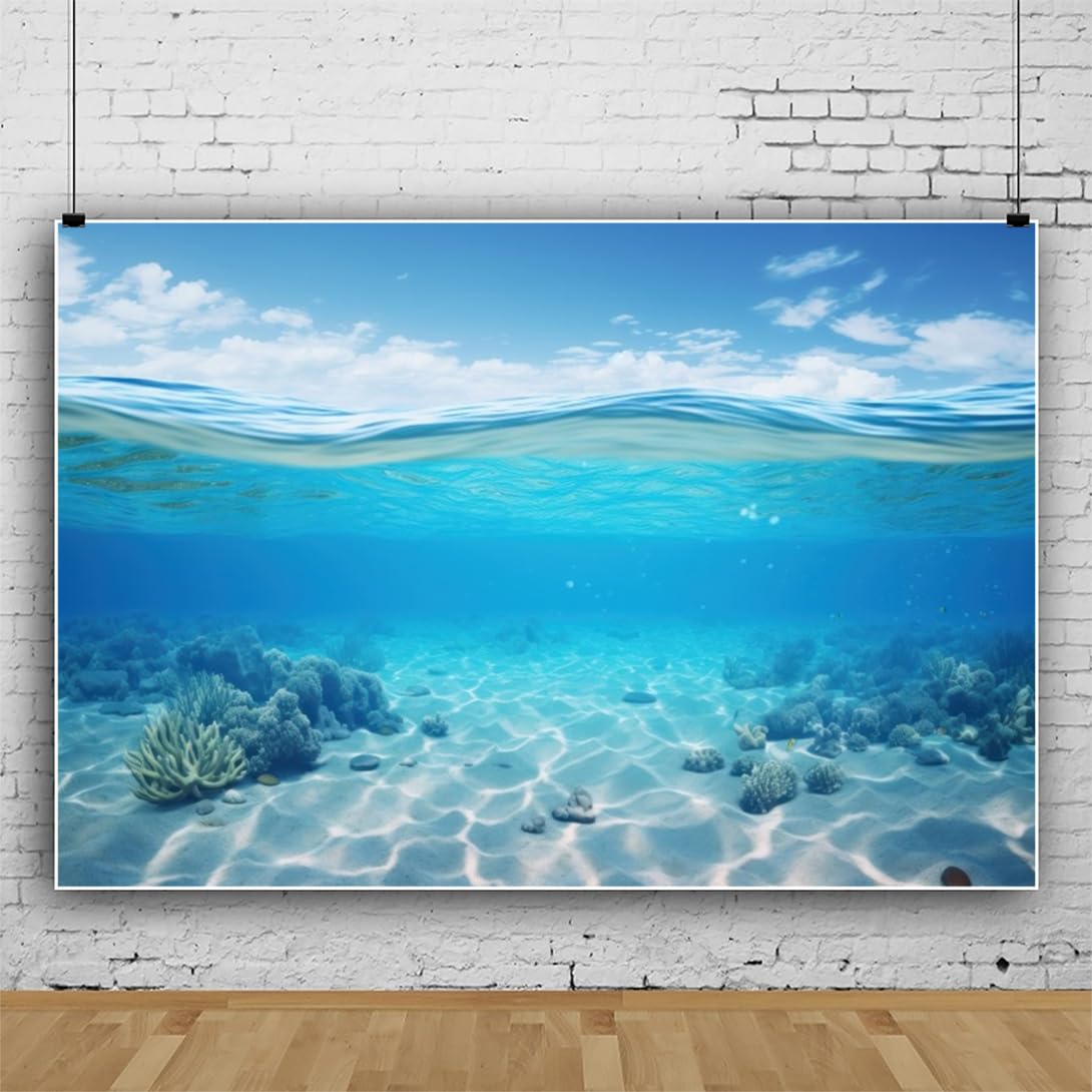 Amazon.com : CRTPOD 5x4ft Underwater World Backdrop for