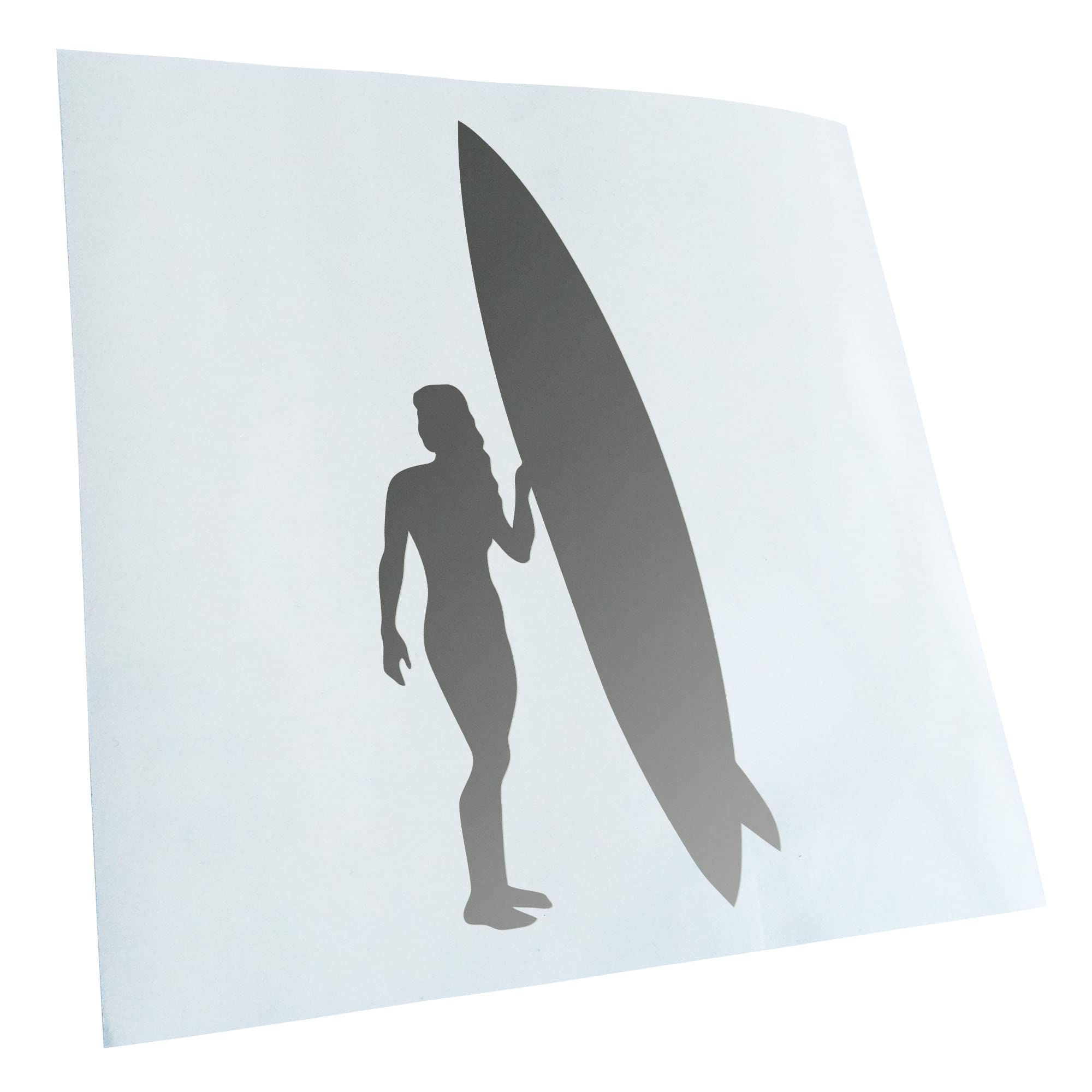 Kiwistar Hang Loose Aufkleber | 40x27cm Surfer Hand | Für Auto, Laptop & Motorrad | Mehrfarbig