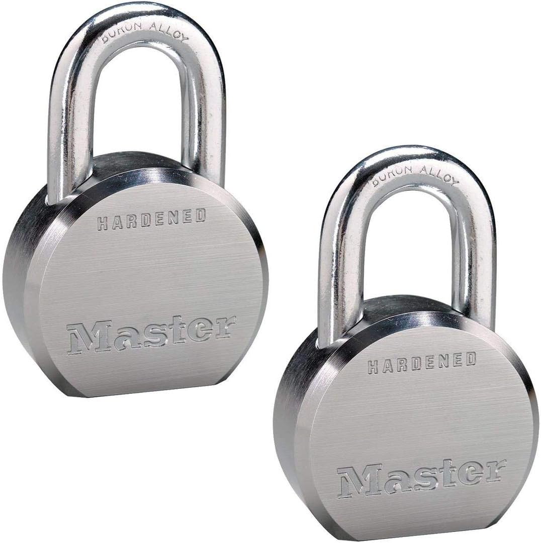 Master Lock - (4) High Security Pro Series Keyed Alike Padlocks w/8 Keys, 6230NKA-4 w/BumpStop Technology