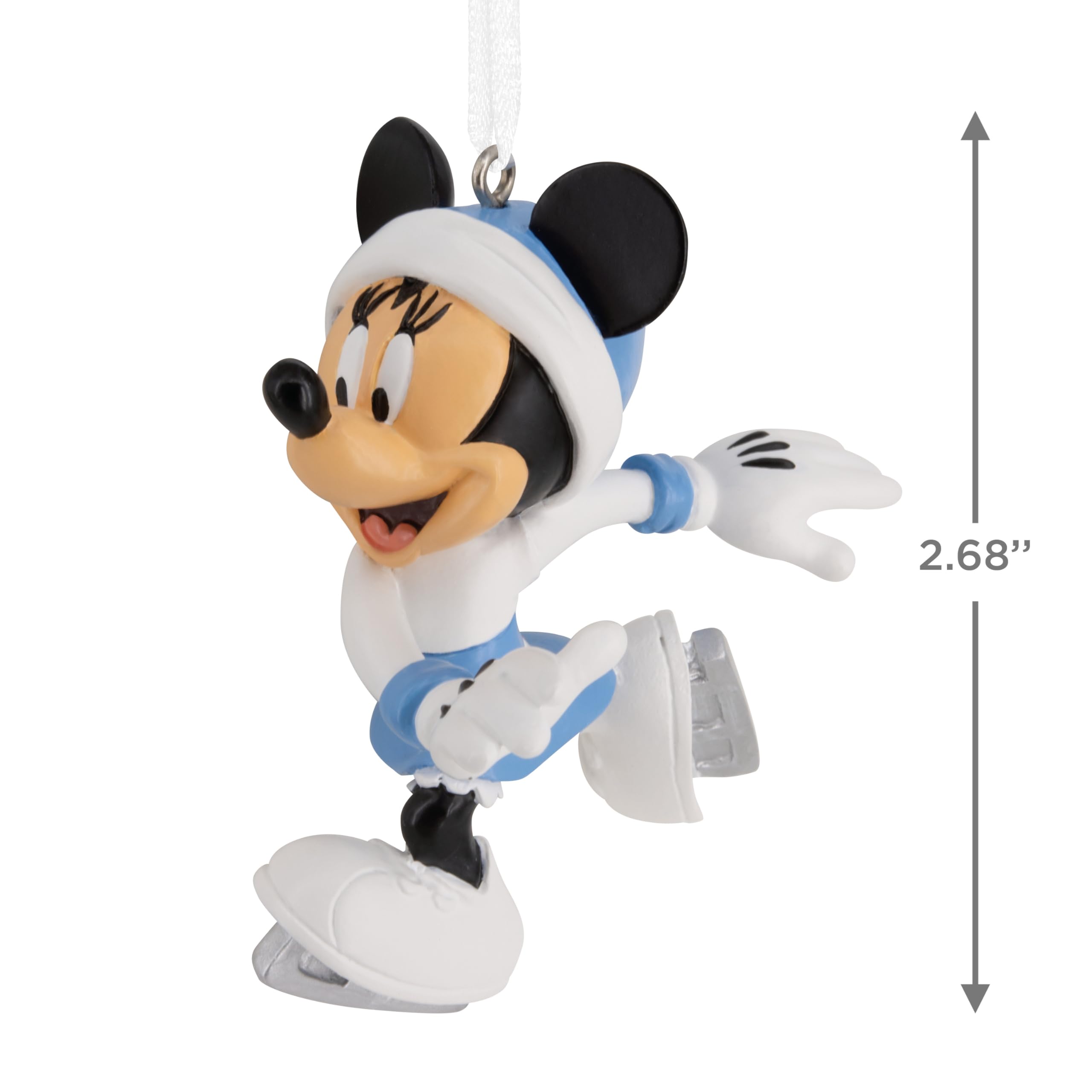 Amazon.com: Hallmark Disney Minnie Mouse Ice Skating Christmas