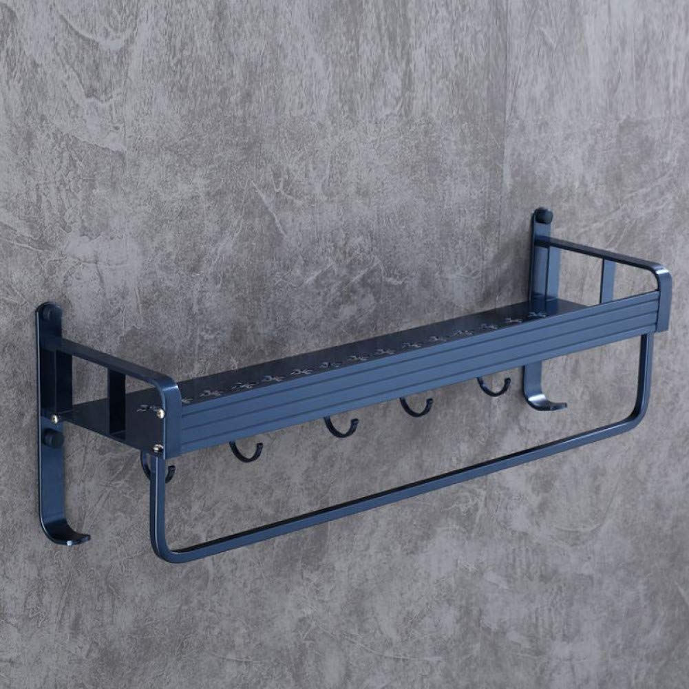 Corner Shower Caddy,Shower Storage Rack, Bathroom Shower Caddies Wall Mounted Bathroom Shelves Space Aluminum Storage Shelf Single Layer Basket Shampoo Soap Cosmetic Shelves Holder with Hook ( Co ( C