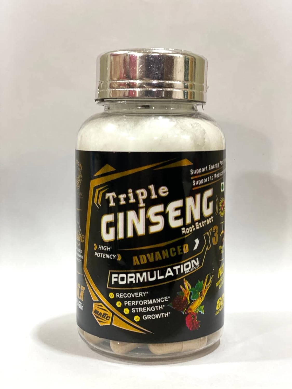 Triple Ginseng root extract Amazon.in Health & Personal Care