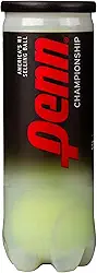 Penn Bolas de tênis de feltro extra resistentes Championship - 3 unidades por lata