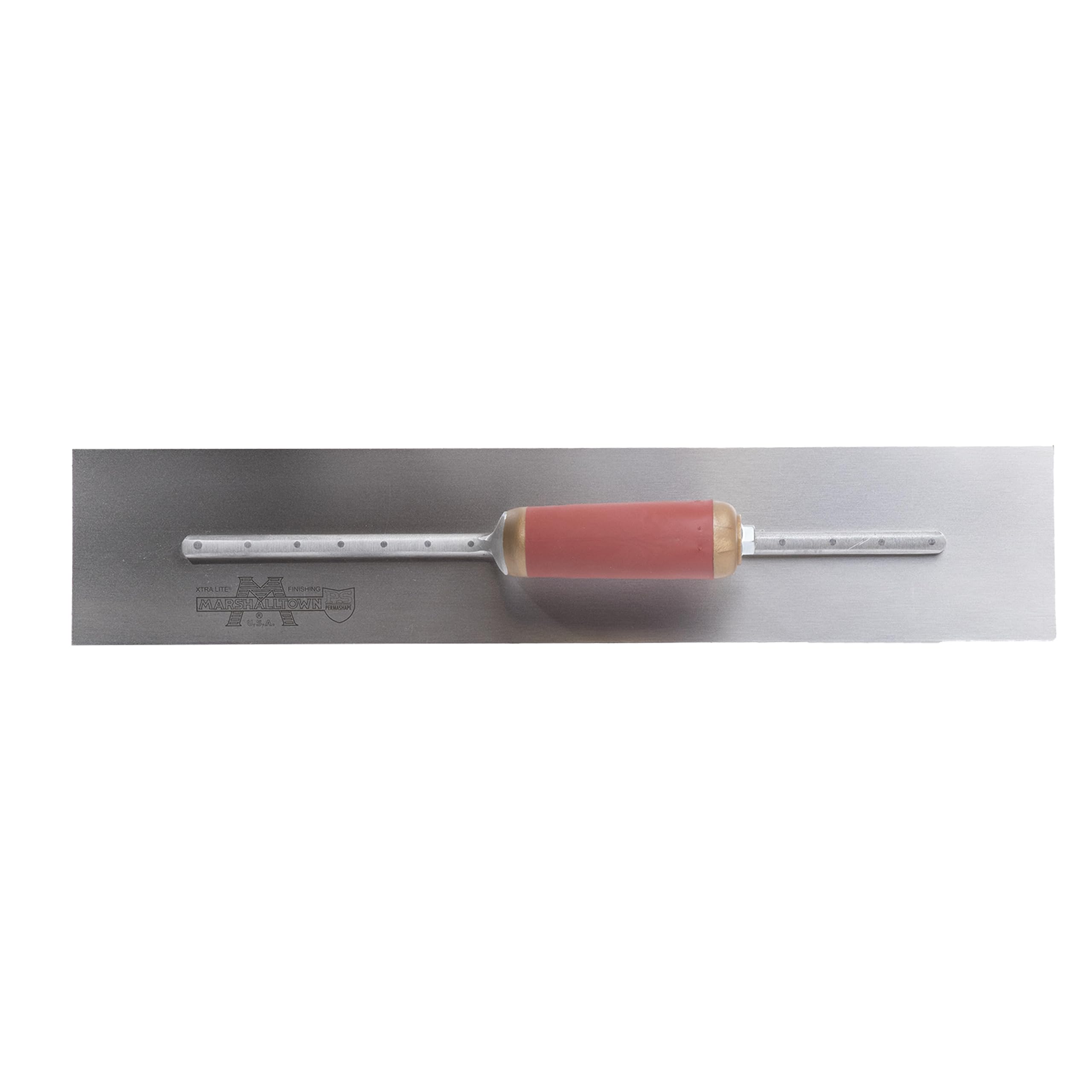 Marshalltown PermaShape truelle Broken-in, poignée Durasoft, Acier au Carbone, Dimensions : 508x127 mm