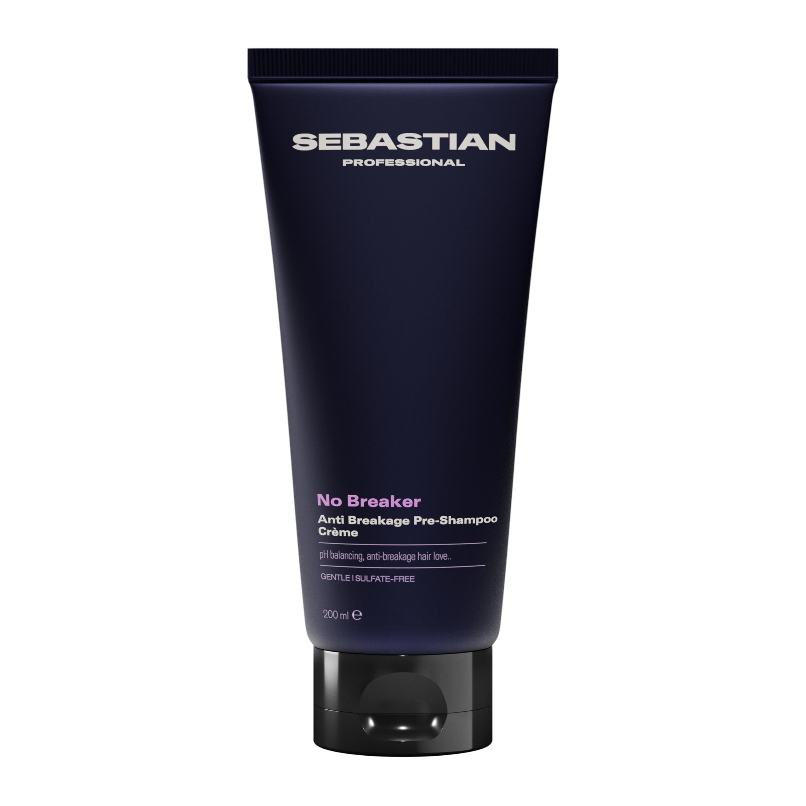 Sebastian Professional NO.BREAKER Anti Breakage Pre-shampoo Crme - Pre-Wash Hair Treatment for Damaged Hair (200ml)