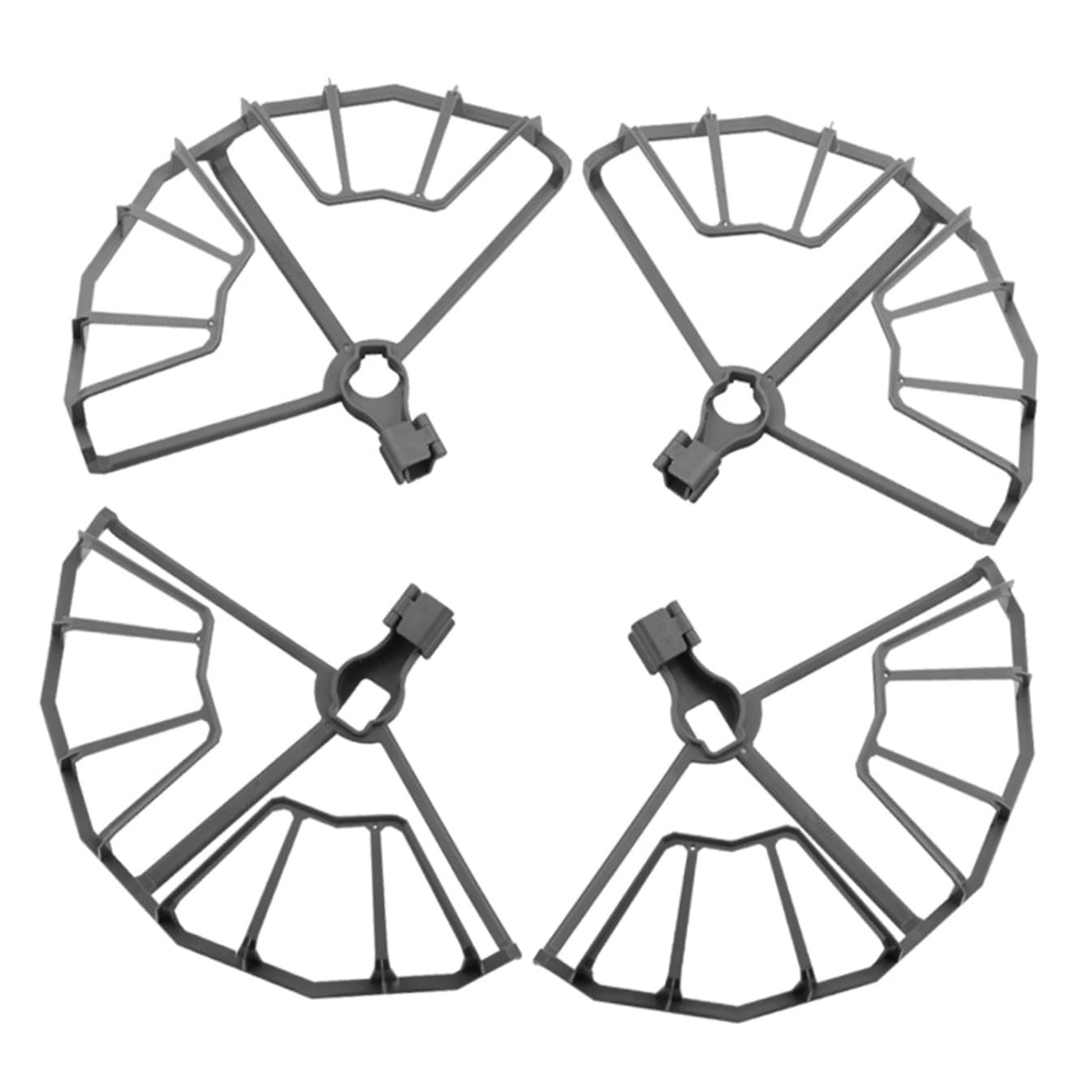 Vaguelly 4 Piezas Protector de Hélices para Drones Zoom Cubiertas de Protección Colisión Instalación y Desmontaje Accesorios de Dron Esenciales