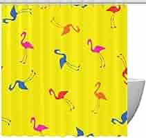 フラミンゴ シャワーカーテン バスルームカーテン フック付き 69x70インチ 楽天市場】シャワーカーテン フラミンゴ 防カビ 透けない バス