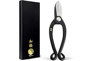 Wazakura Ikenobo Japanese Kado Tools - Yasugi Steel Ikenobo Scissors 6.5 inch