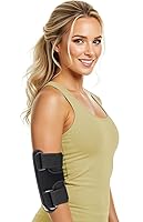 Vista 10 de Codera para tendinitis de codo Soporte de túnel cubital para dormir Soporte de brazo y manga de compresión inmovilizadora para alivio del dolor