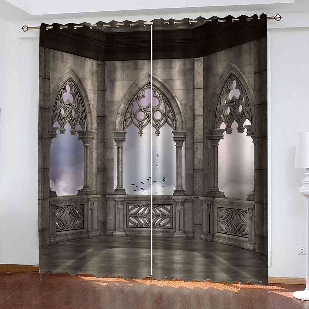 Rideau isolant thermique et insonorisant 200x160 cm pour le salon