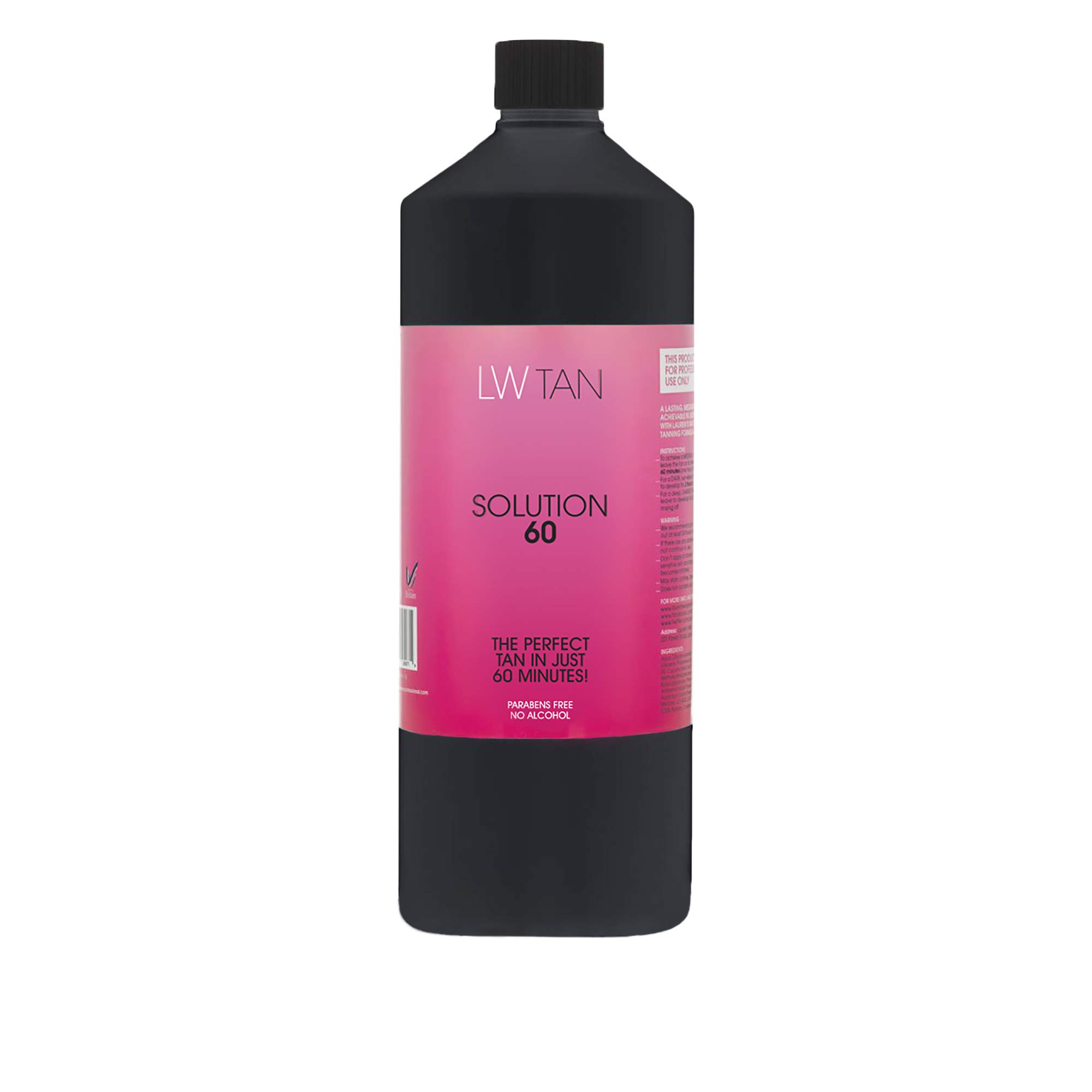 LW Tan Spray Tan Solution 60 Rapid 1 Litre