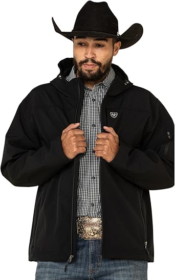 ariat men's vernon softshell jacket
