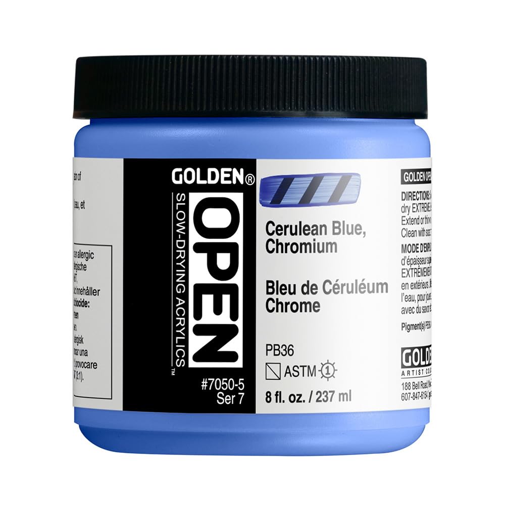 Or OPEN 236ml Cer Bleu Chr VII pour eviter le sechage rapide de vos couleurs