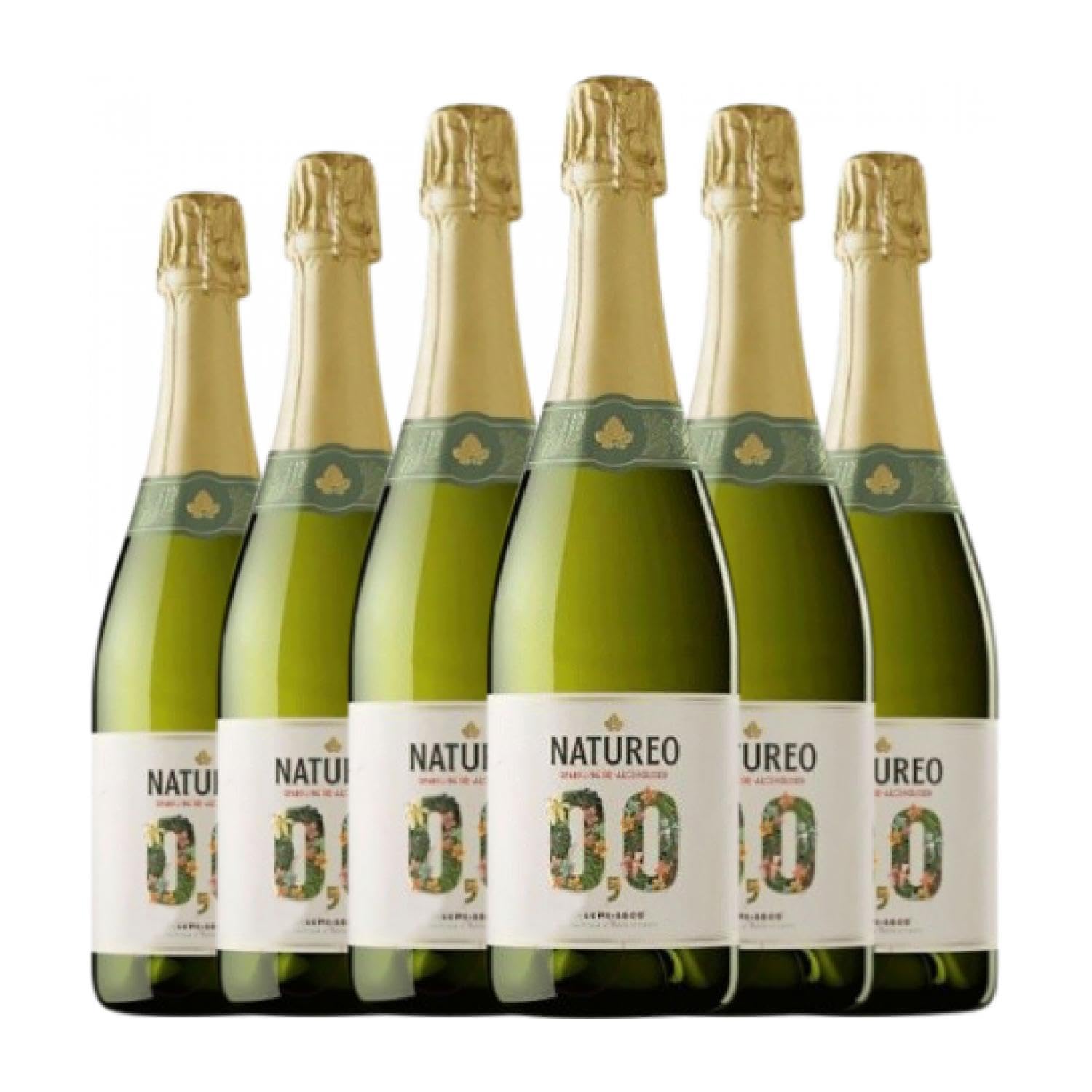 Torres 75 cl Sin Alcohol Espumoso blanco (Caja de 6 Botellas de 75 cl)