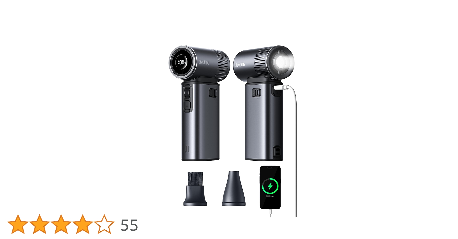 Amazon | JISULIFE 5 in 1 多機能 ハンディファン 【2025年