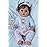 Kaydora Realistic Reborn Baby Dolls - 18 Inch Silicone Baby Girl, Real Life Dolls with Full Body Vinyl, Newborn Lifelike Weighted Doll with Anatomically Correct for Ages 3+ Gift