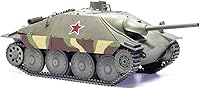 Vista 3 de Airfix JagdPanzer 38 toneladas Hetzer Versión tardía 1:35 WWII Militar Tanque Modelo de Plástico Kit A1353