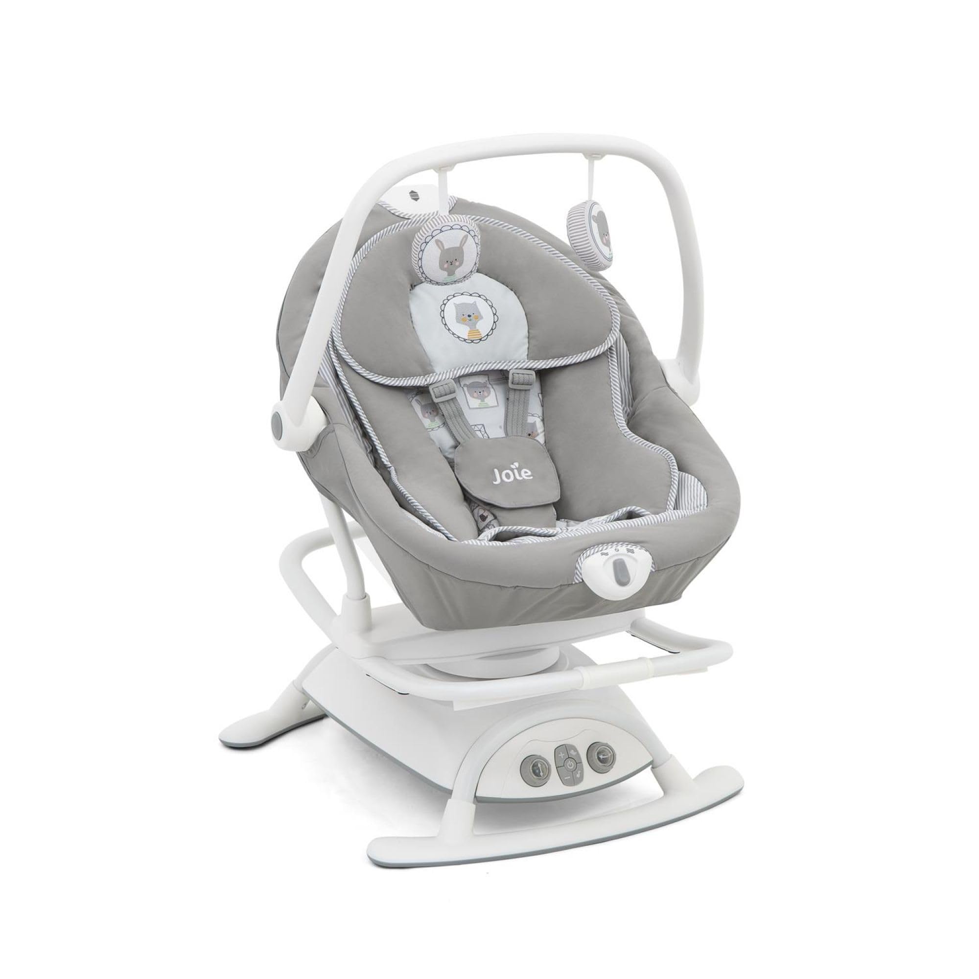 Joie Sansa Baby Automatic Swing - Multi-Motion Soother, Infant Bouncer, Baby Rocker and Napper for Newborns (Birth to 9kg)